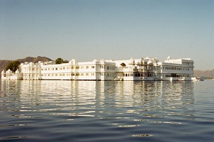 This historical lake palace is situated at :