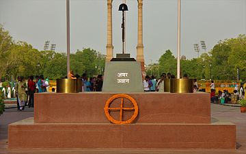 This monument is built in the memory of Indian Soldiers martyred during :